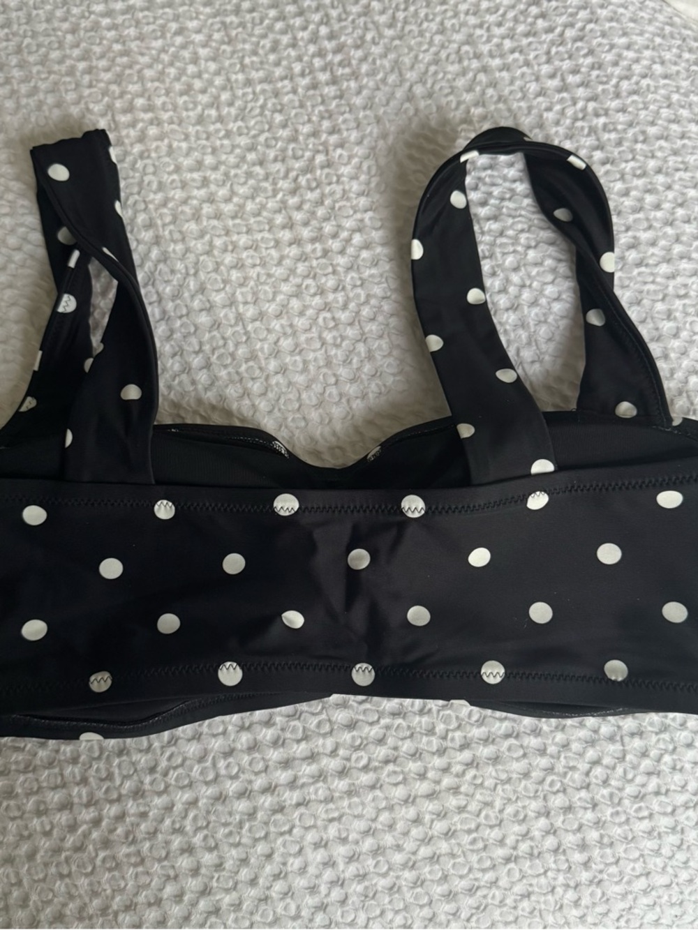 Brand new, never worn Aerie polka dot bikini top - Picture 9 of 9